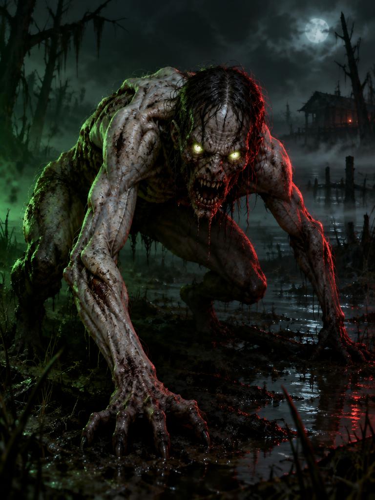 Feral zombie